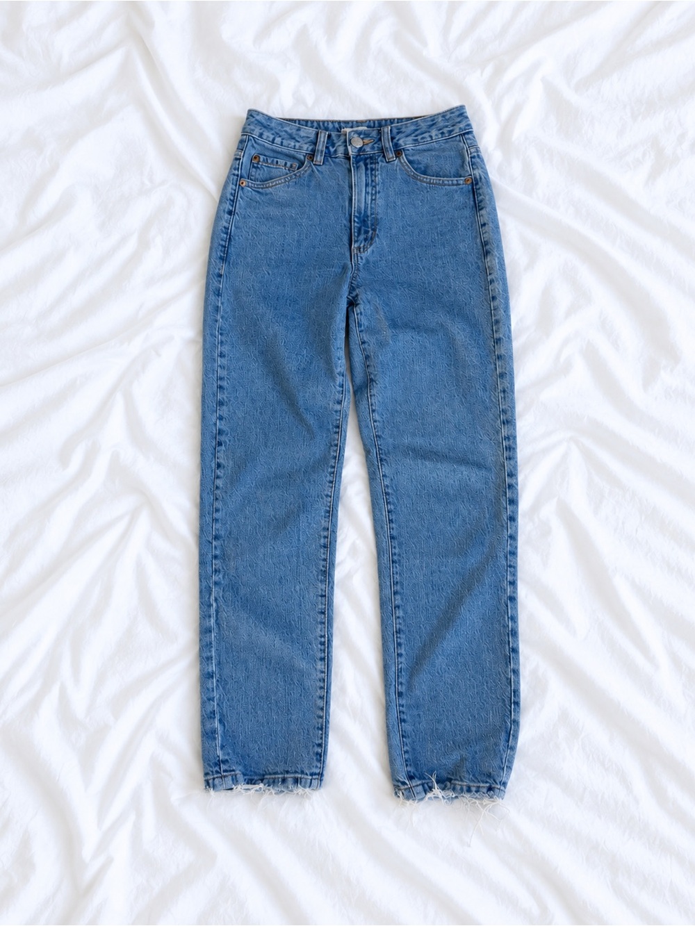 Classic High-Waist Blue Women's Jeans
